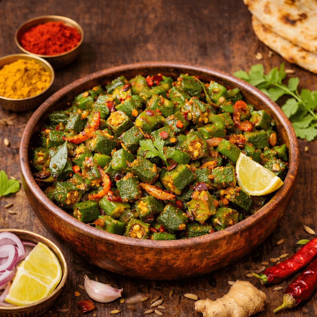 Mango kulfi mixture being stirred in a pan with milk and mango pulp.